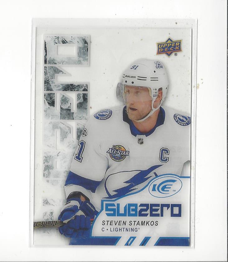 2017-18 Upper Deck Ice Sub Zero #SZ49 Steven Stamkos