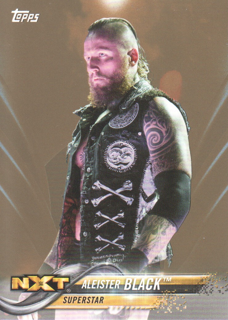 2018 Topps Wrestling WWE #5 Aleister Black NXT Sports Card