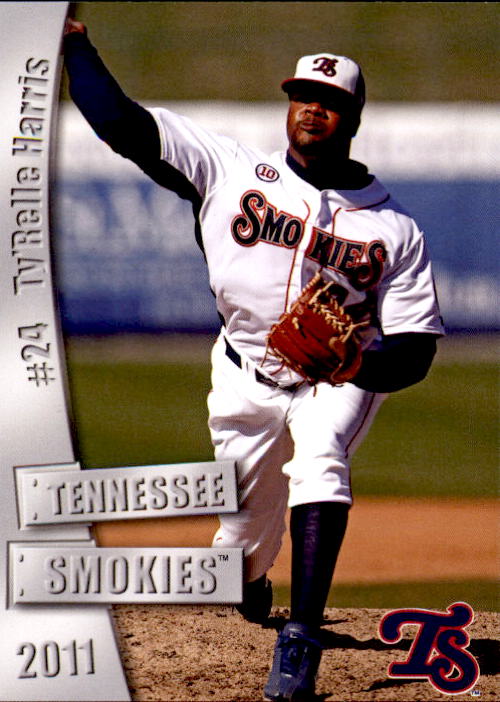 2011 Tennessee Smokies Grandstand #14 Ty'Relle Harris