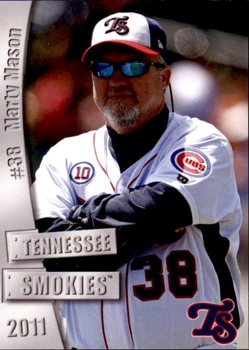 2011 Tennessee Smokies Grandstand #19 Marty Mason CO