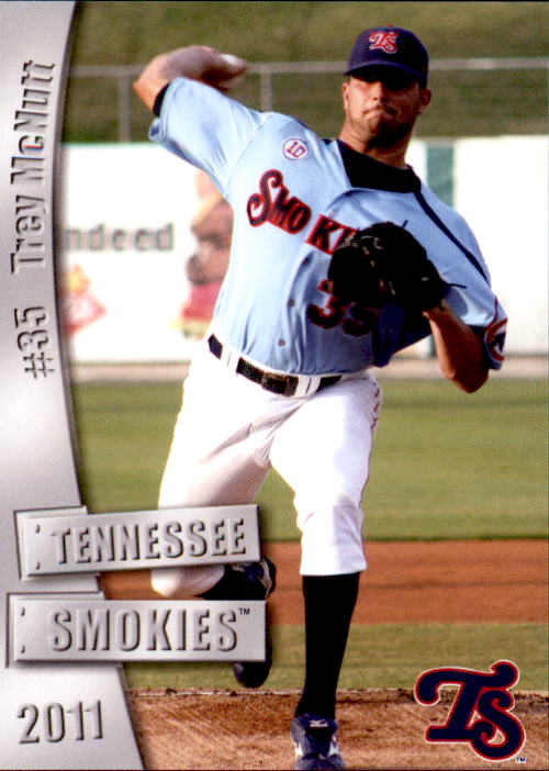 2011 Tennessee Smokies Grandstand #20 Trey McNutt