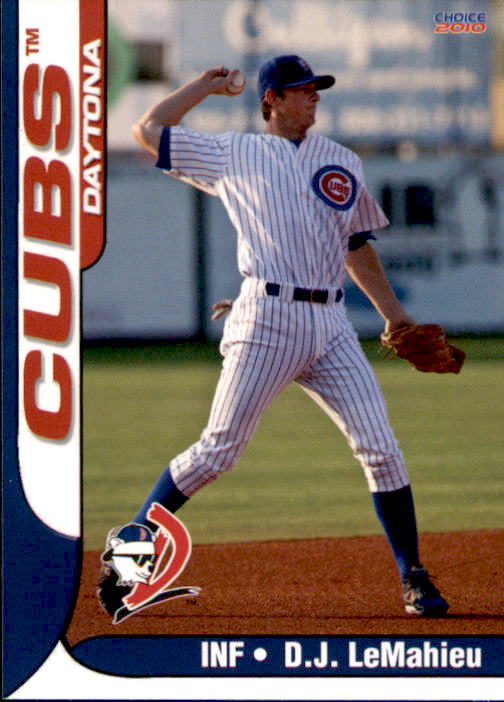AAA ルチャドールルチャリブレブルーパンサー 2010 Daytona Cubs Choice #12 D.J. LeMahieu Visalia
