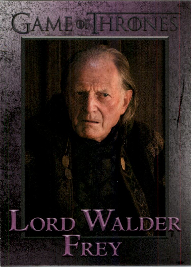 2018 Rittenhouse Game of Thrones Season Seven #53 Lord Walder Frey