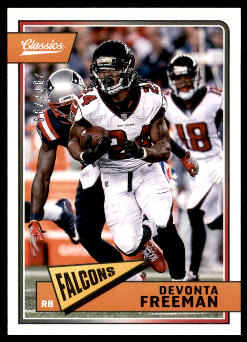 2018 Classics Red Back #6 Devonta Freeman
