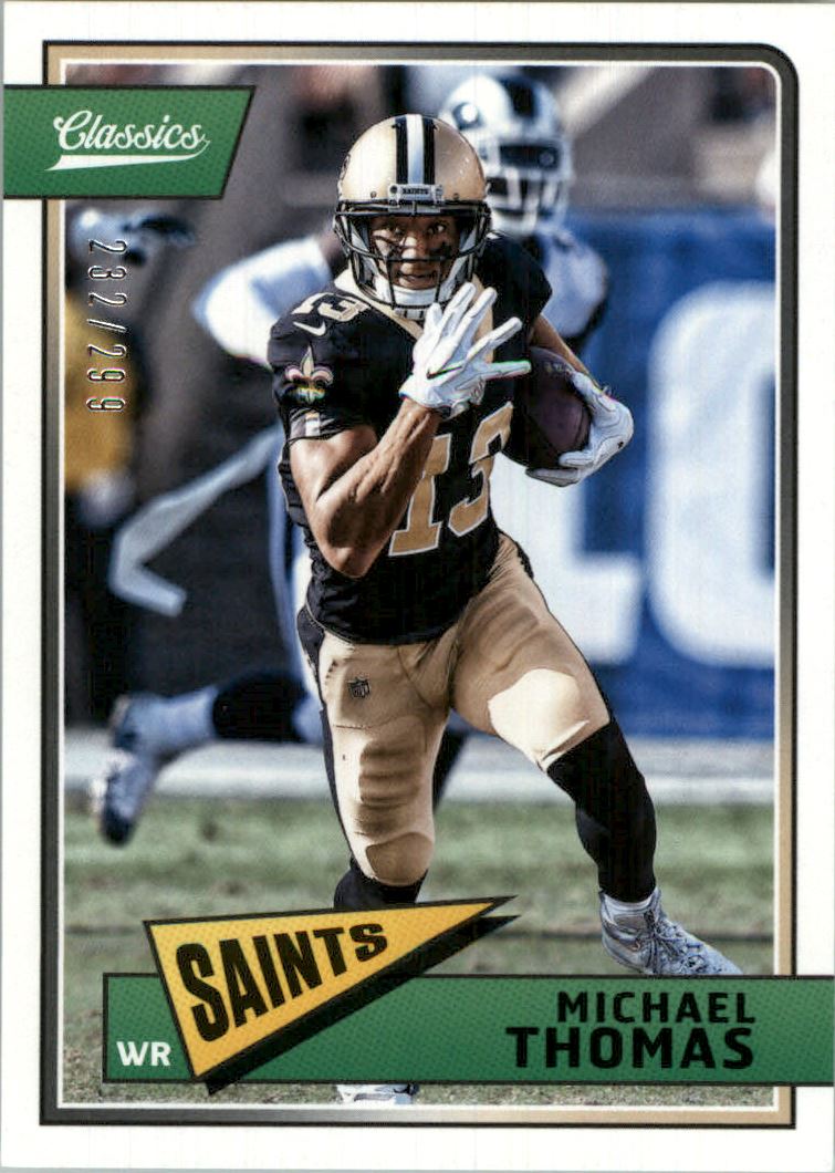 2018 Classics Red Back #64 Michael Thomas