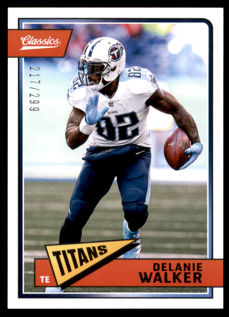 2018 Classics Red Back #97 Delanie Walker