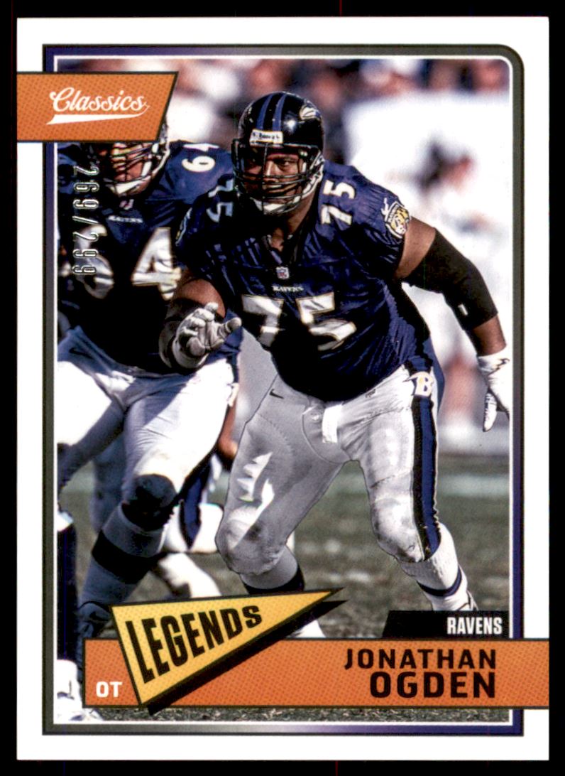 2018 Classics Red Back #103 Jonathan Ogden