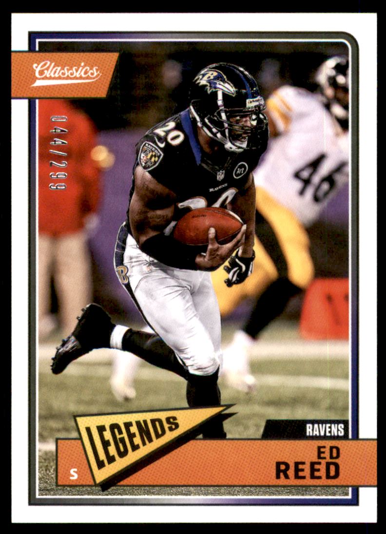 2018 Classics Red Back #104 Ed Reed