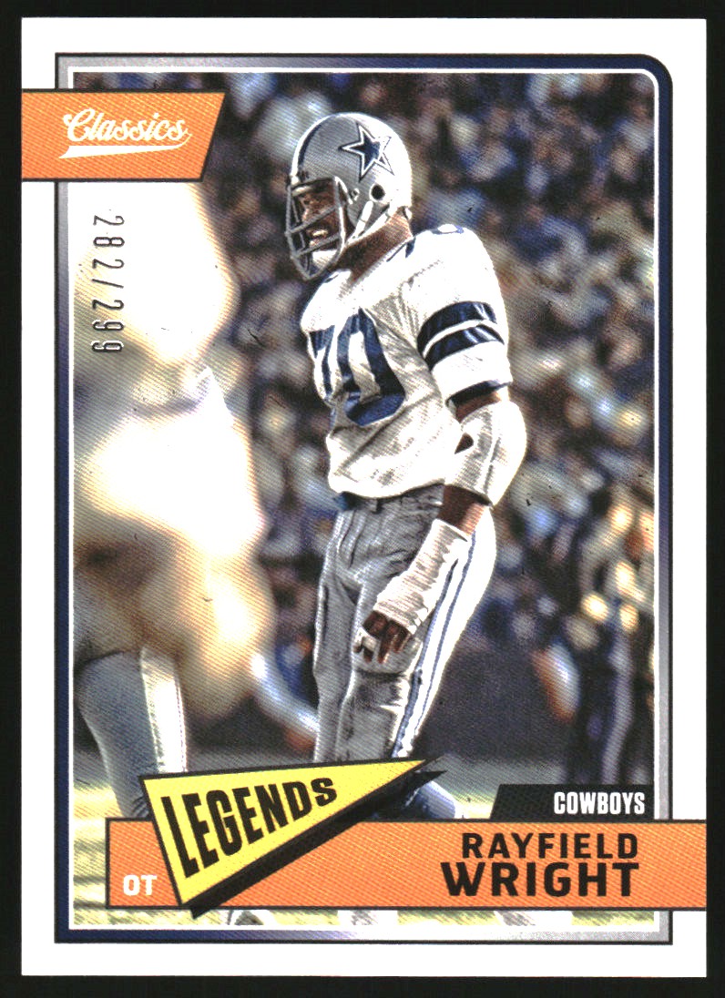 2018 Classics Red Back #122 Rayfield Wright