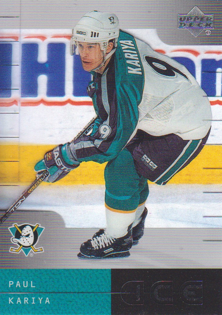 2000-01 Upper Deck Ice #1 Paul Kariya