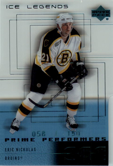 2000-01 Upper Deck Ice Legends #55 Eric Nickulas