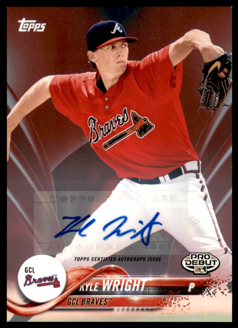 2018 Topps Pro Debut Autographs Red #13 Kyle Wright
