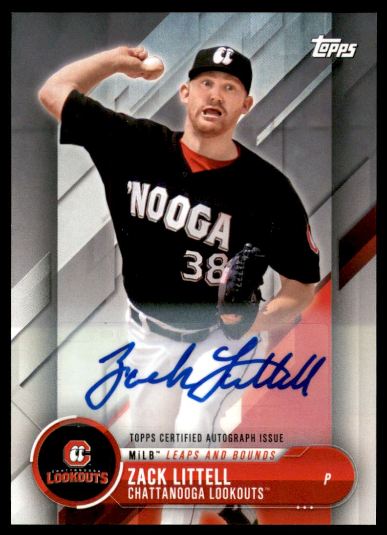 2018 Topps Pro Debut MILB Leaps and Bounds Autographs #LBZL Zack Littell
