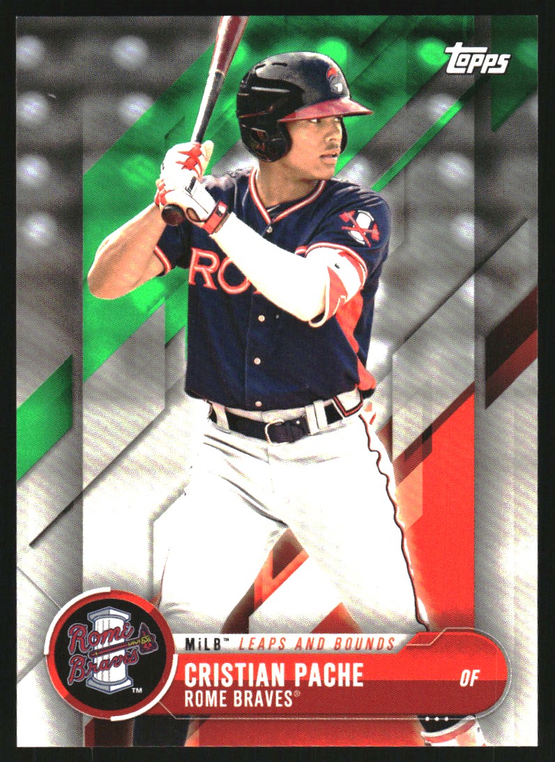 2018 Bowman Chrome Cristian Pache PROSPECT AUTO #CPA-CP BGS 9 MINT
