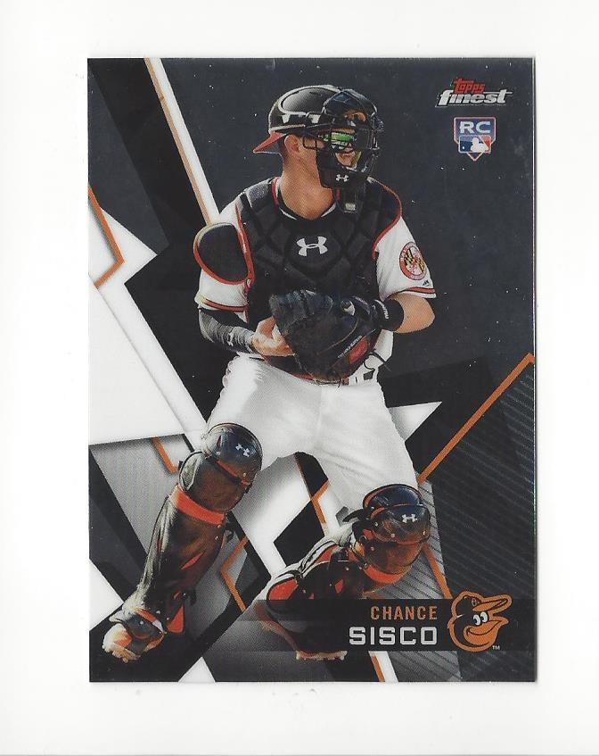 2018 Finest #85 Chance Sisco RC