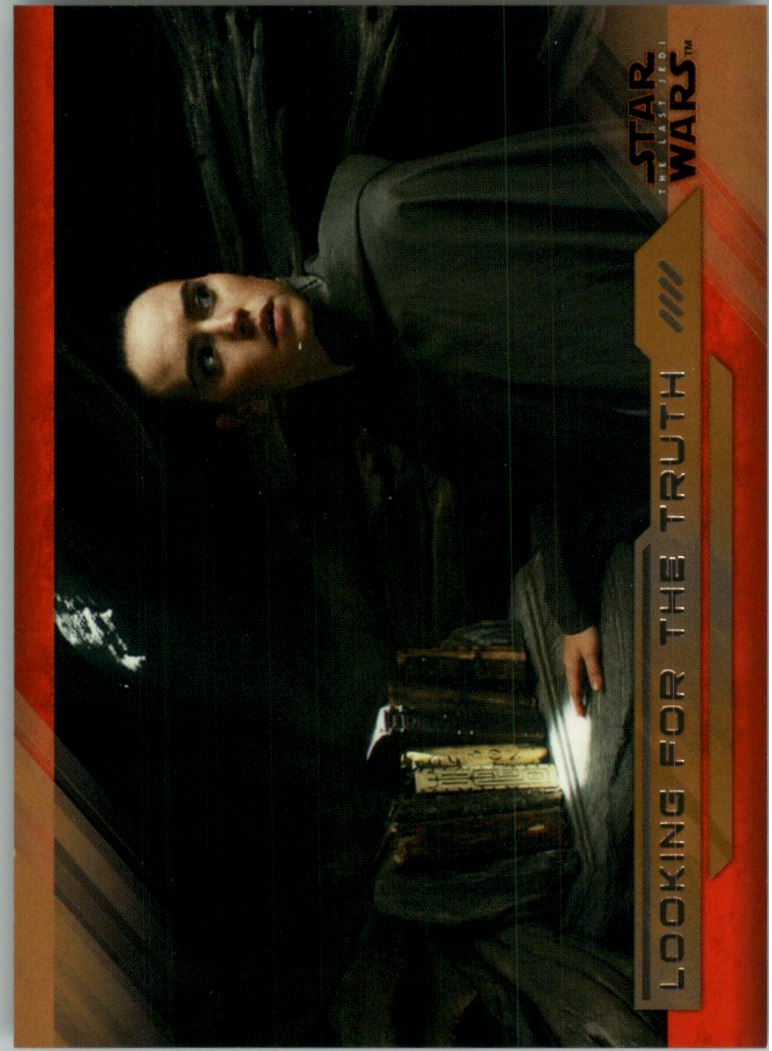 2018 Topps Star Wars The Last Jedi Series Two Bronze #24 Looking for the Truth