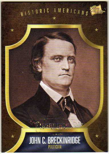2017-18 The Bar Pieces of the Past Limited Edition #240 John C. Breckinridge