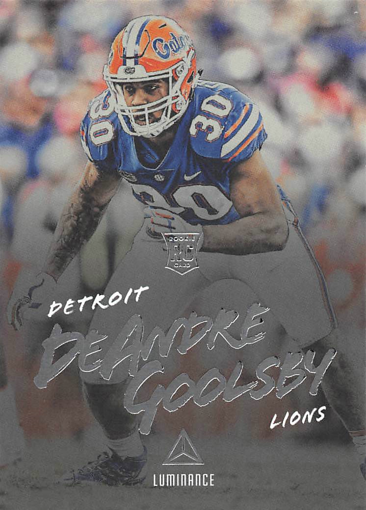 2018 Panini Luminance #128 DeAndre Goolsby RC