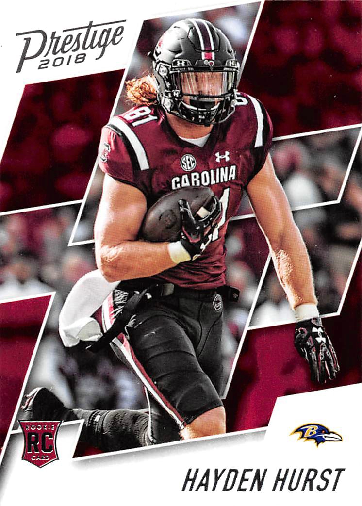 2018 Prestige #272 Hayden Hurst RC