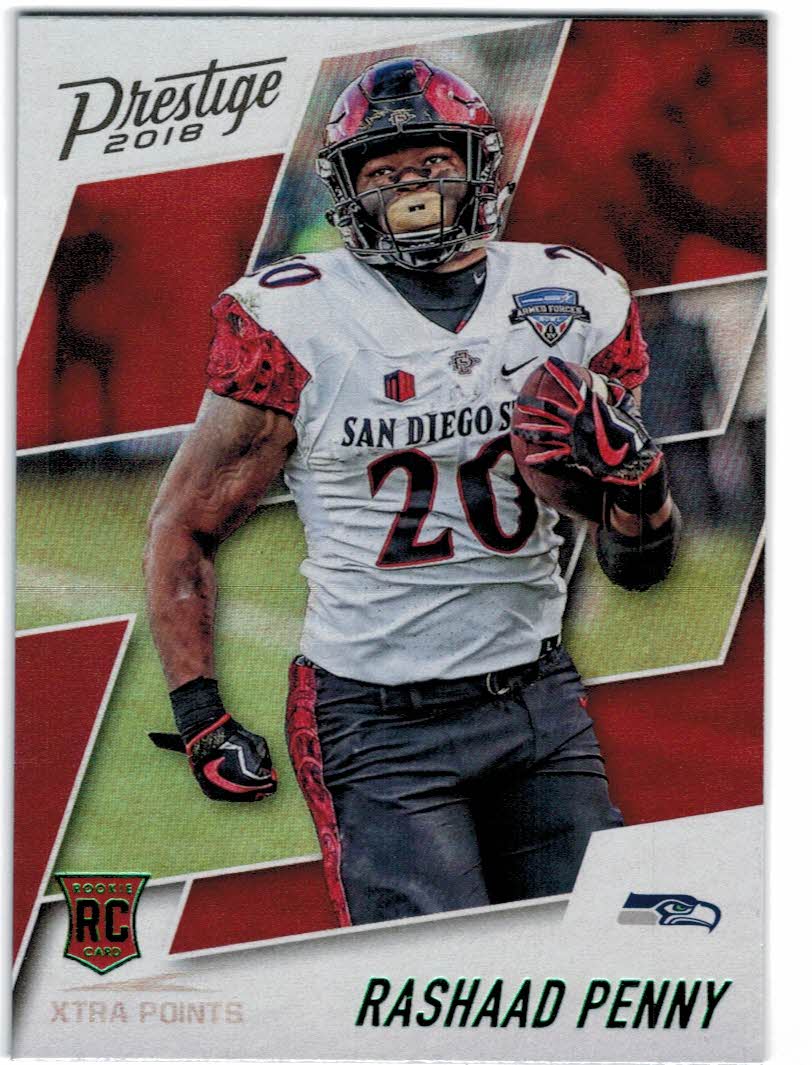 2022 Panini Prestige Football Rashaad Penny #255 Seattle Seahawks