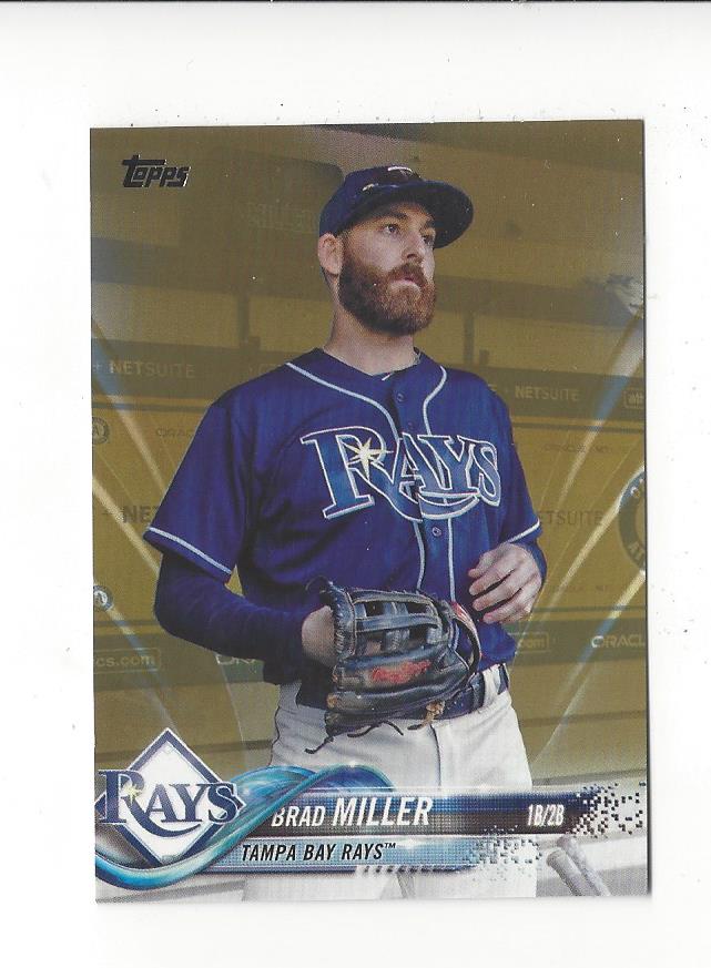 2018 Topps Gold #478 Brad Miller