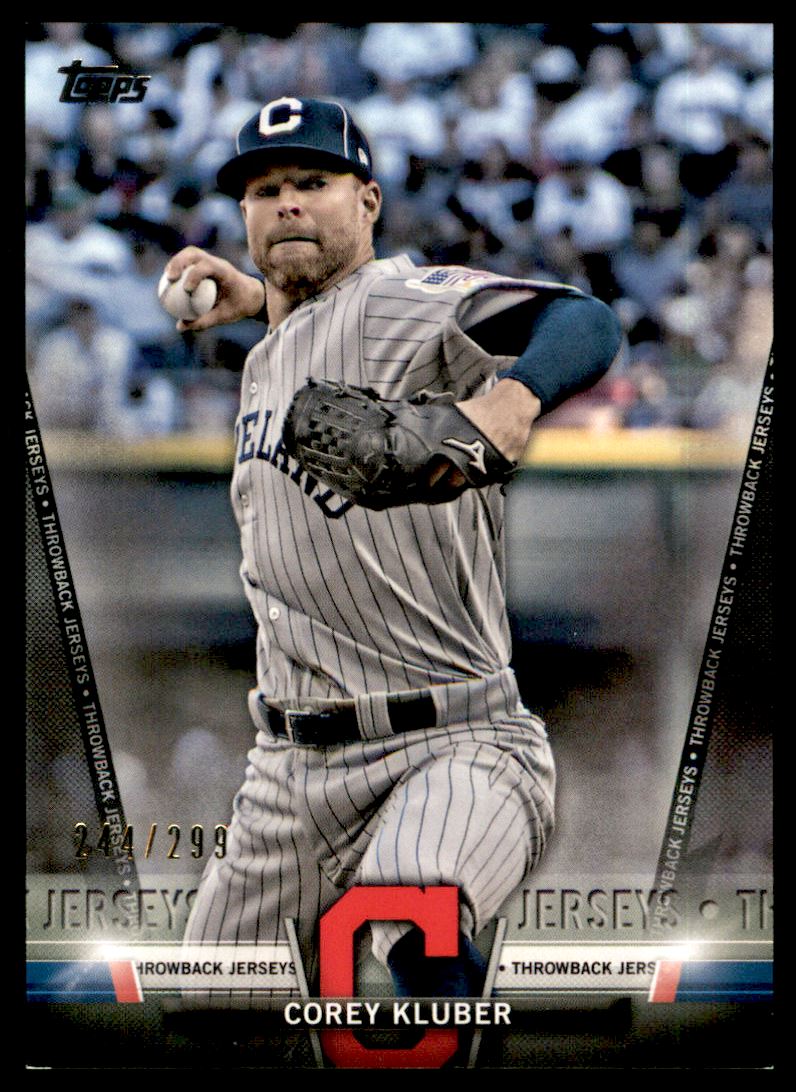 2018 Topps Chrome Corey Kluber