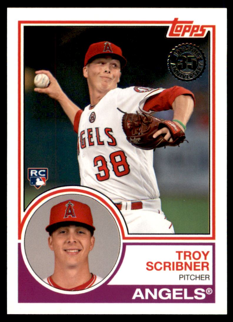 2018 Topps '83 Rookies #8314 Troy Scribner