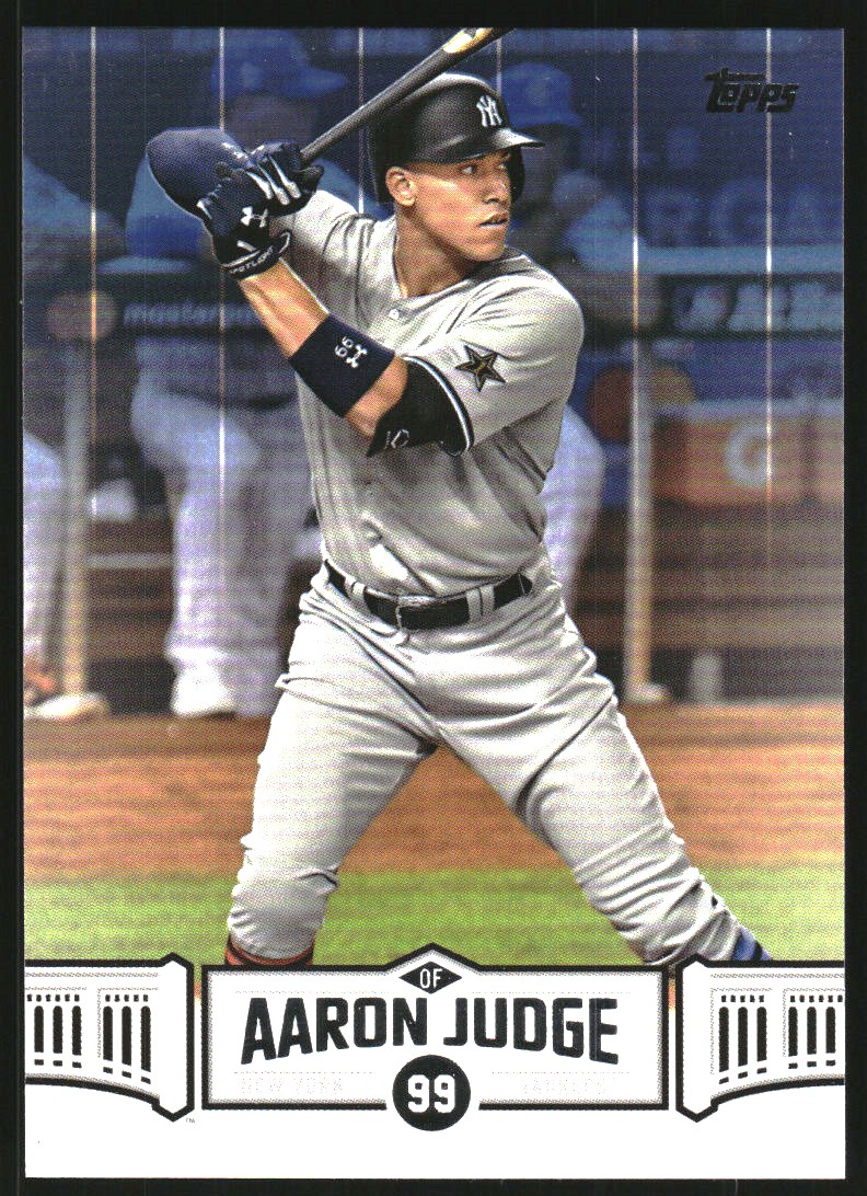 2018 Topps Aaron Judge Highlights Blue #AJ16 Aaron Judge on
