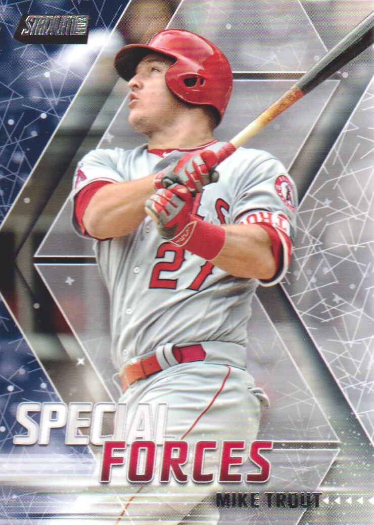 2018 Stadium Club Special Forces #SFMT Mike Trout