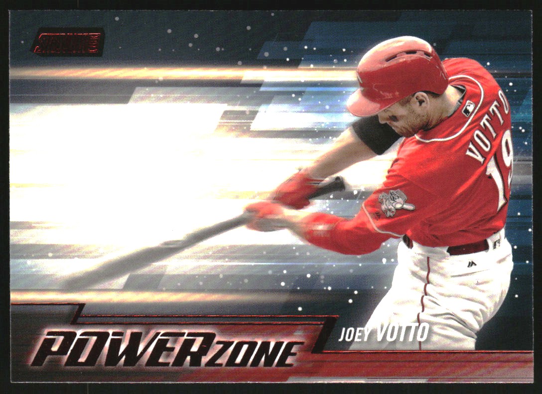 THE STAR CLUB 『FANATIC 』 2018 Stadium Club Power Zone Red #PZJV Joey Votto on Fanatics Collect