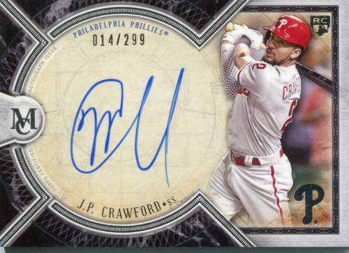 2018 Topps Museum Collection Archival Autographs #AAJC J.P. Crawford/299
