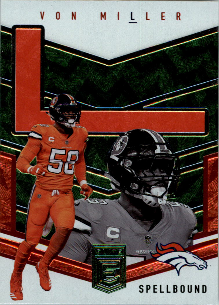 2018 Elite Spellbound Green #32 Von Miller - NM-MT