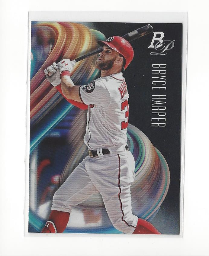 2018 Bowman Platinum #100 Bryce Harper