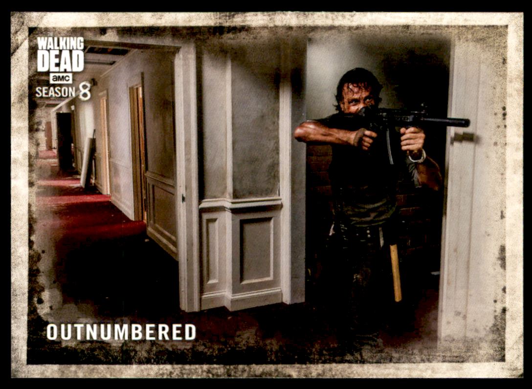 2018 Topps The Walking Dead Season 8 Part 1 #31 Outnumbered