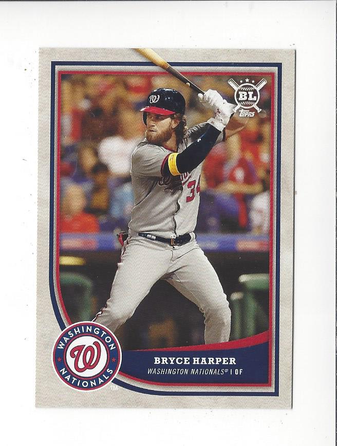 Bryce Harper cards (2013-2024) Nationals Phillies - You Choose