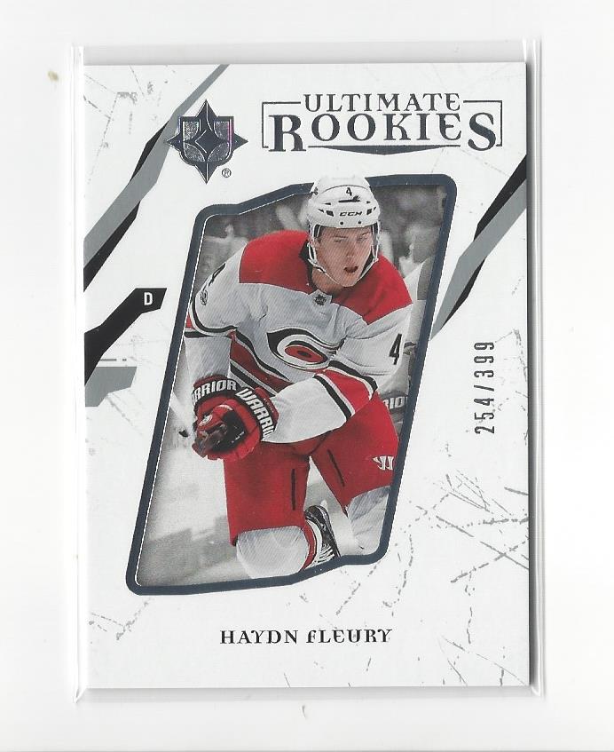 2017-18 Ultimate Collection #52 Haydn Fleury/399 RC