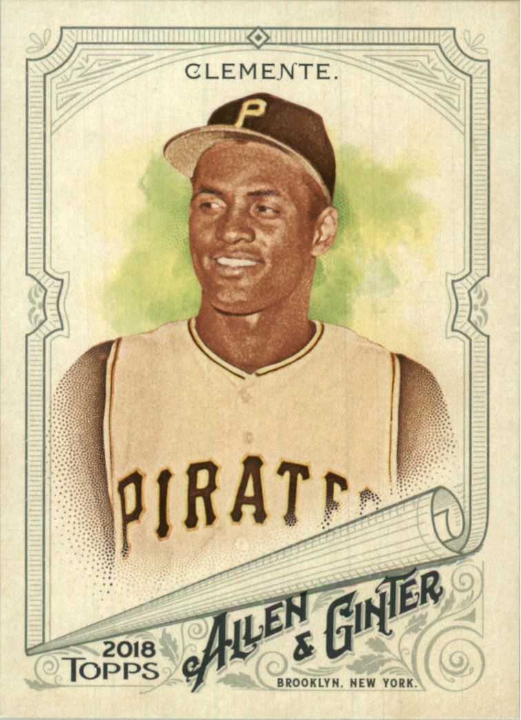 2018 Topps Allen and Ginter #107 Roberto Clemente