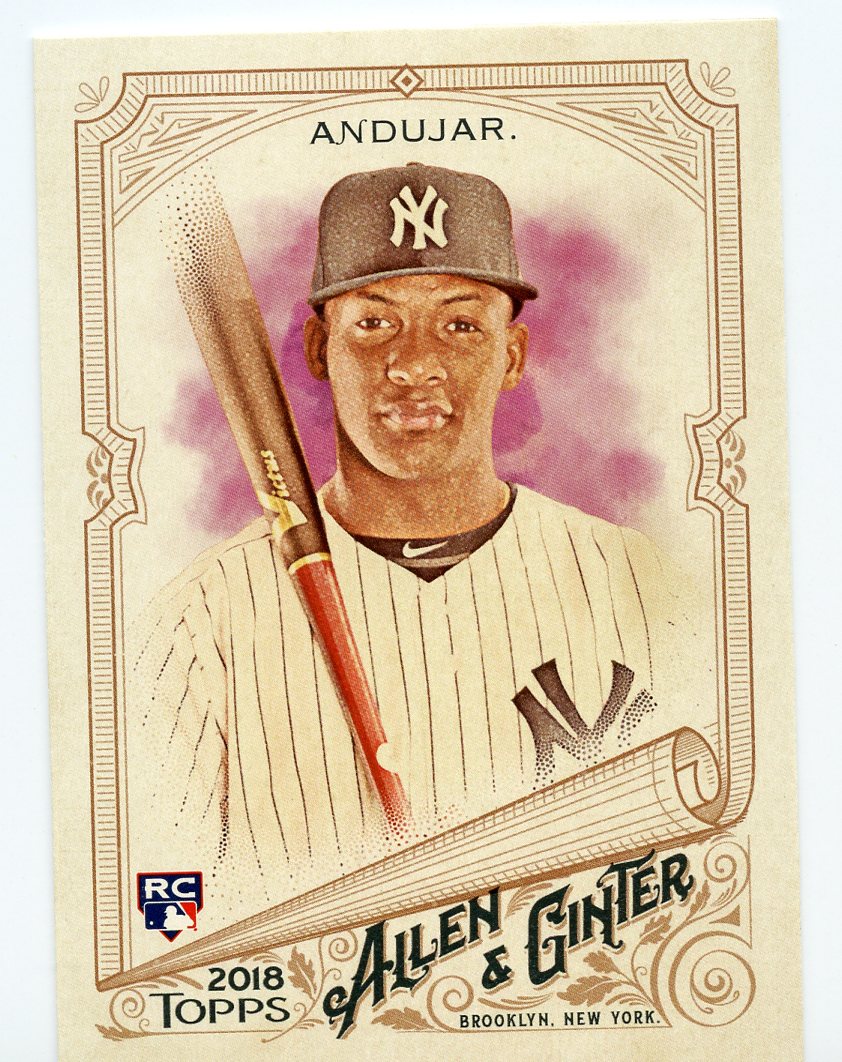 2018 Topps Allen and Ginter #201 Miguel Andujar RC