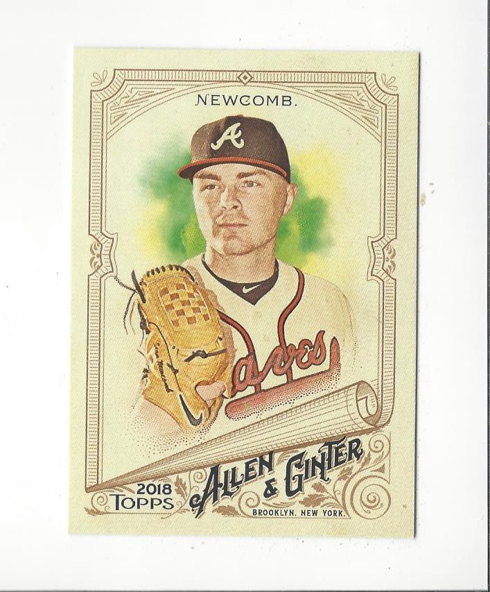 2018 Topps Allen and Ginter #343 Sean Newcomb SP