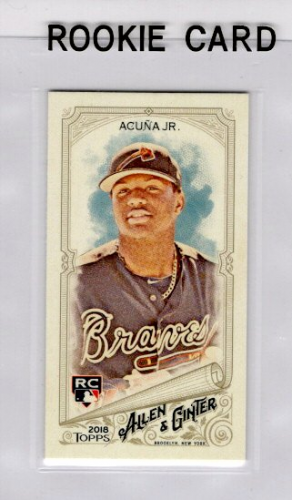 2018 Topps Allen and Ginter Mini A and G Back #207 Ronald Acuna Jr.