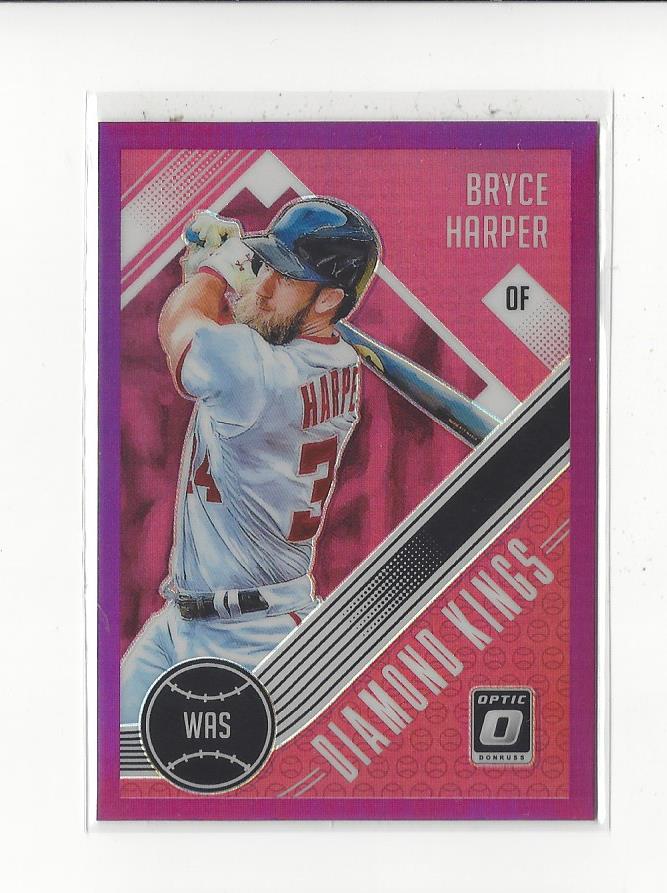 2018 Donruss Optic Purple #10 Bryce Harper DK