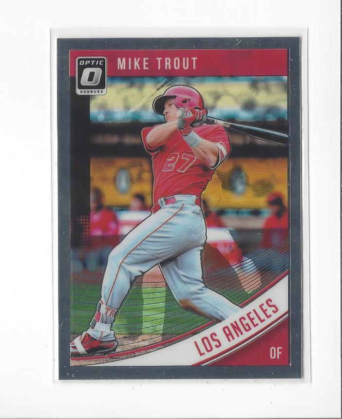 2018 Donruss Optic Variations #121 Mike Trout