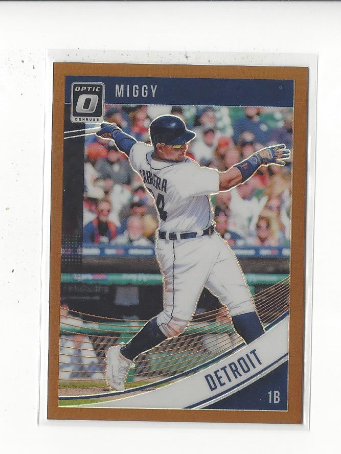 2018 Donruss Optic Variations Bronze #122 Miguel Cabrera