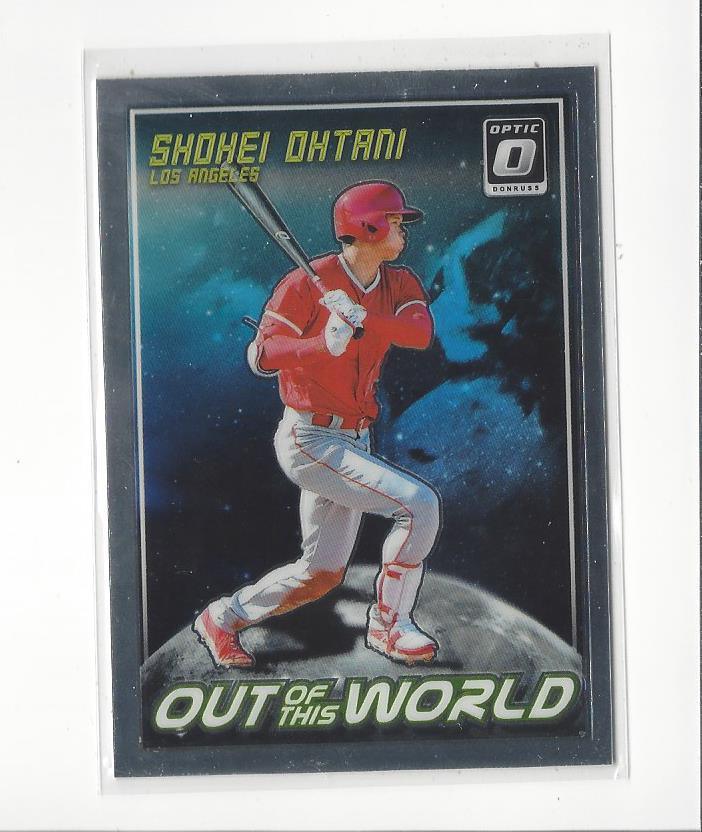 2018 Donruss Optic Out of This World #5 Shohei Ohtani