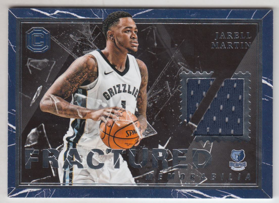 2017-18 Panini Cornerstones Fractured Memorabilia #10 Jarell Martin