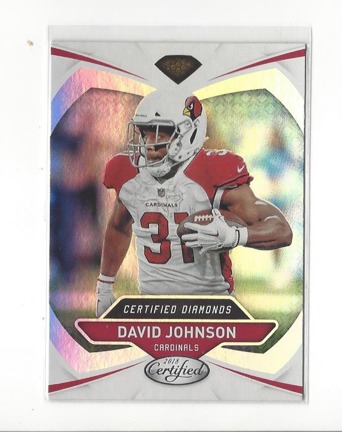 2018 Certified Diamonds #9 David Johnson