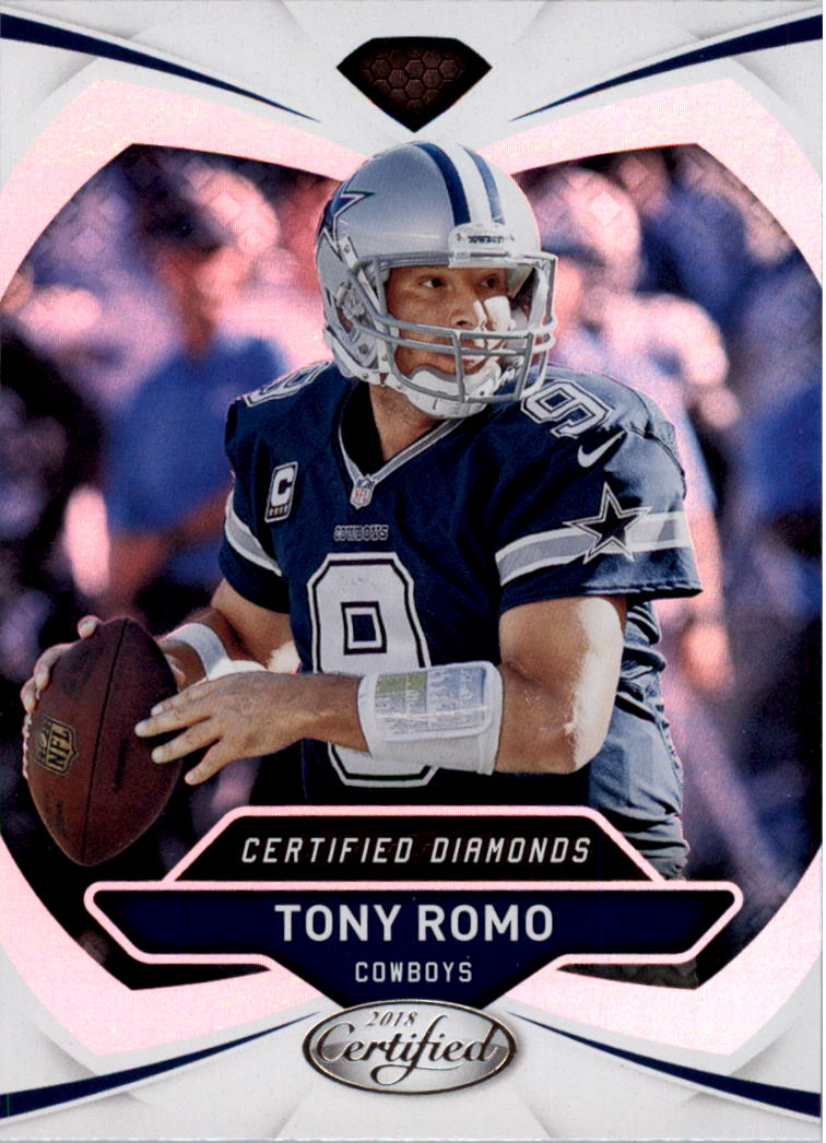 2018 Certified Diamonds #27 Tony Romo