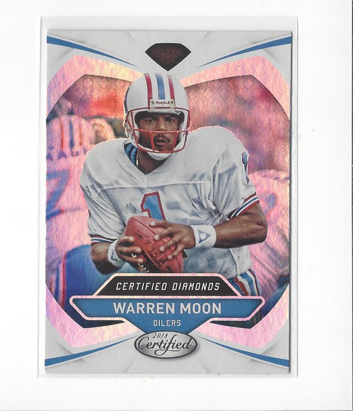 2018 Certified Diamonds #29 Warren Moon