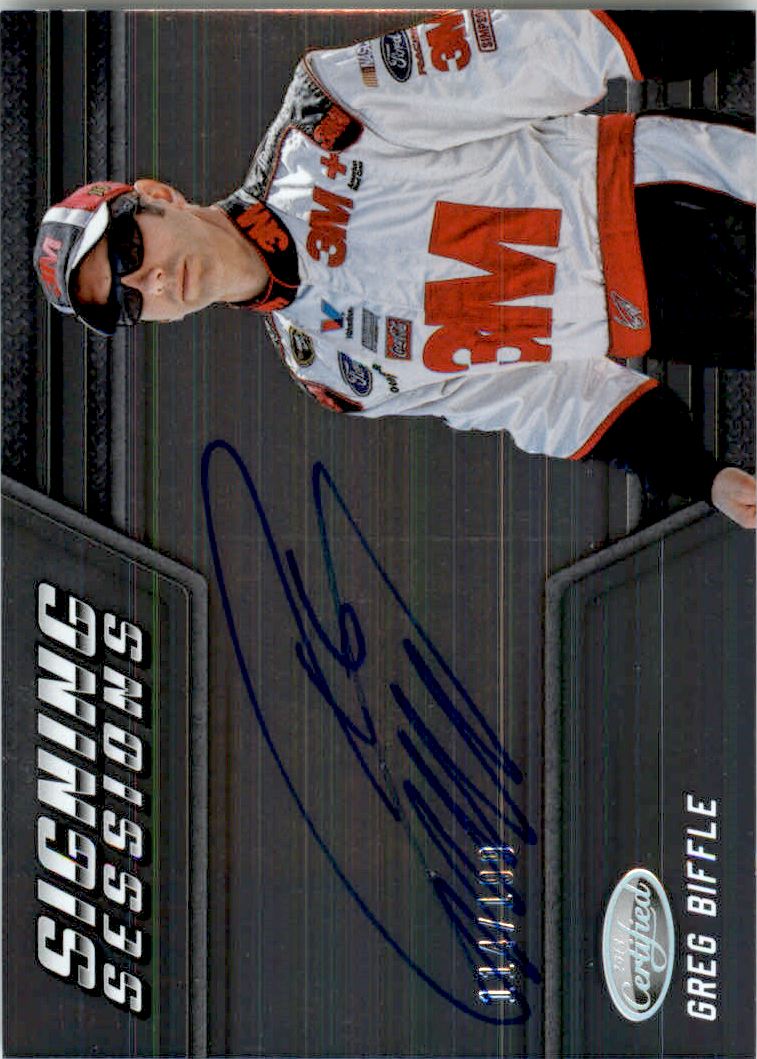 2018 Certified Signing Sessions #8 Greg Biffle/199