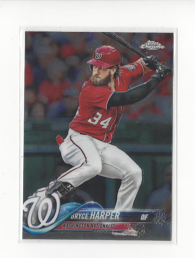 2018 Topps Chrome #139 Bryce Harper